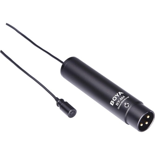 XLR Clip Collar Lavalier Microphone