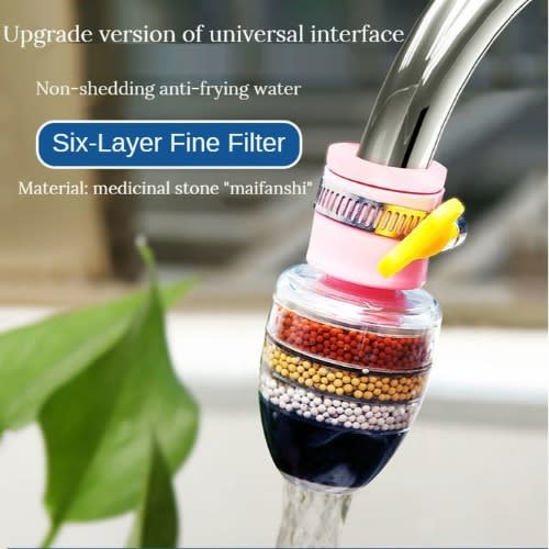 Six Layer Water Filter Anti-splash