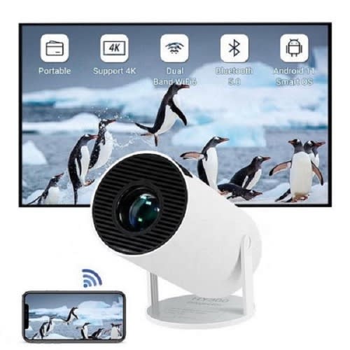 HY300 Mini Projector Android 11.0 System