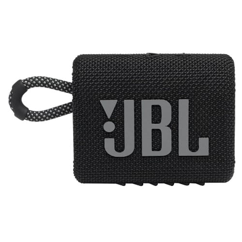 Go 3 Portable Bluetooth Speaker - Waterproof - Black