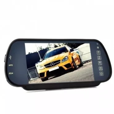 Rear View Mirror Car Monitor With MP5 Player- 7inch