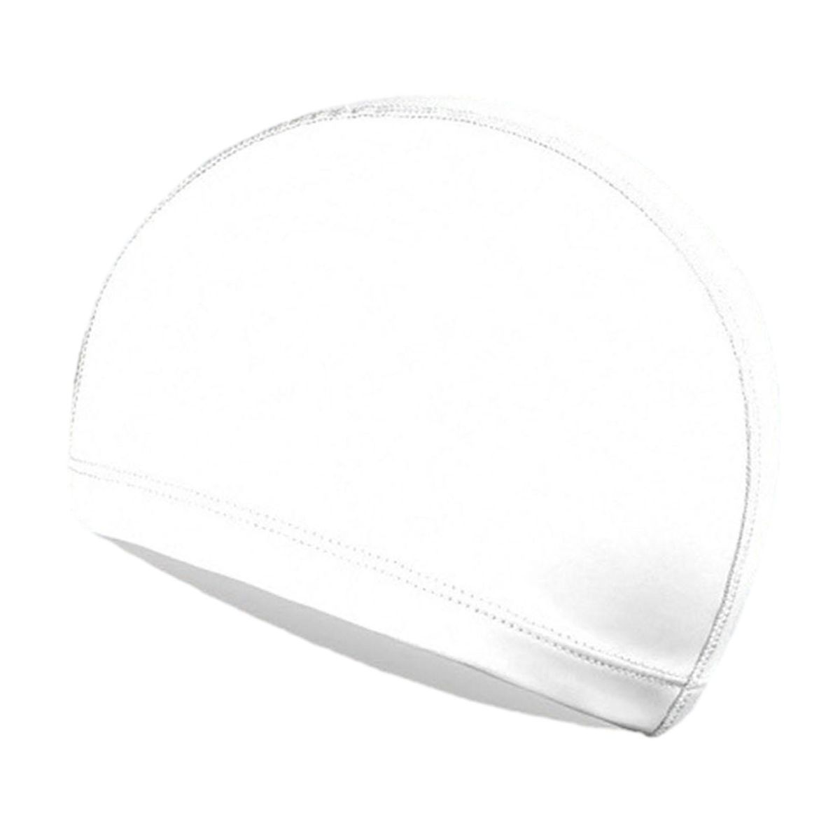 Unisex Swimming Hat Ear Protection Pool Swimming Hat Beanie Caps White