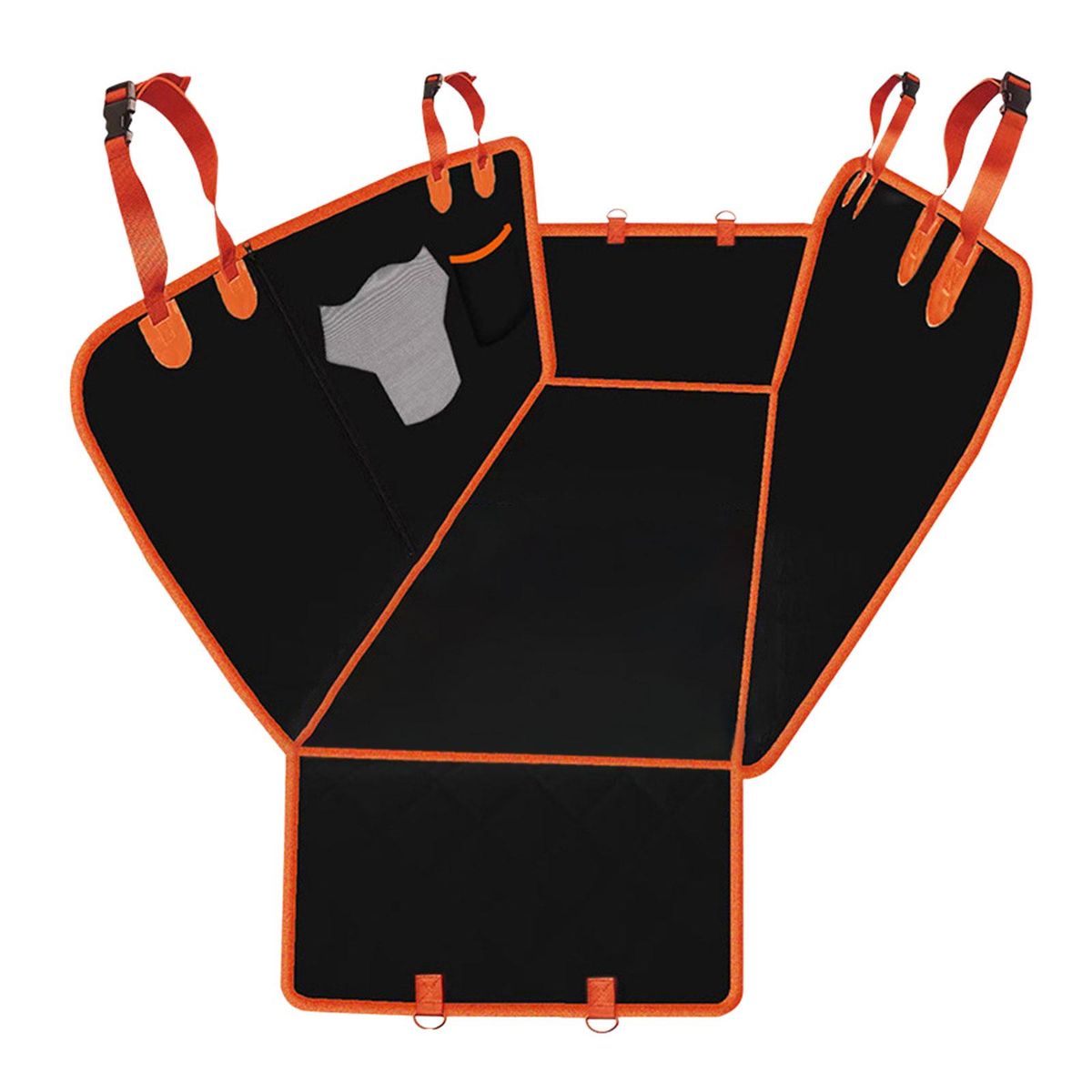 Dog Car Boot Liner Rear Seat Cover Washable Dogs Carriers Floor Mat