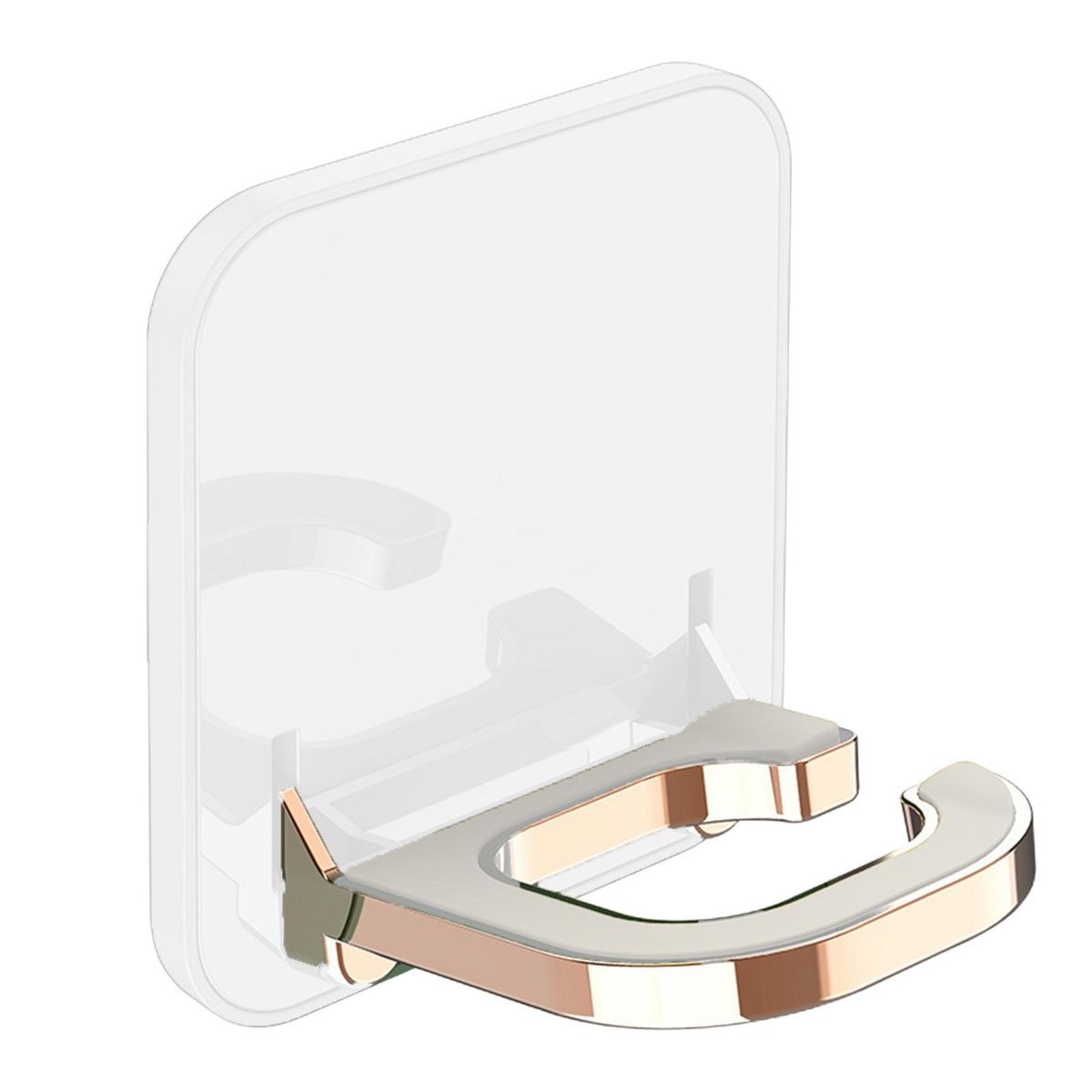 Hair Dryer Storage Rack Bathroom Wall Mounted Punch-Free