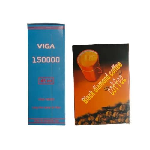Viga 150000 Sex Delay Spray & Diamond Capsule Sex Men Coffee For Great Sex -35ml