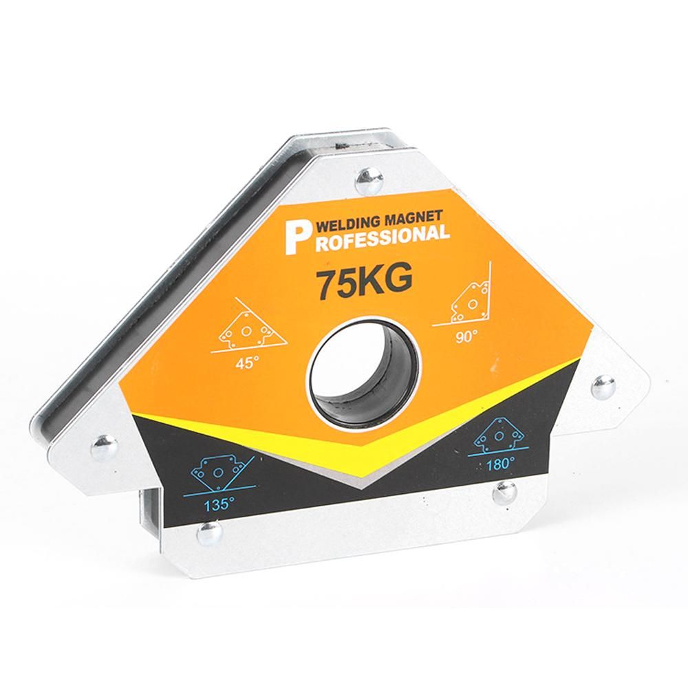 1 PCS Strong Magnetics Welding Positioner Holder Practical Welding Fixing Angle Tool Welding Fixture 45&deg; 90&deg; 135&deg; 180&deg; Adjustable Angles Welding Locator