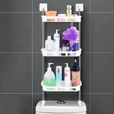 Portable Toilet And Bathroom Storage Rack