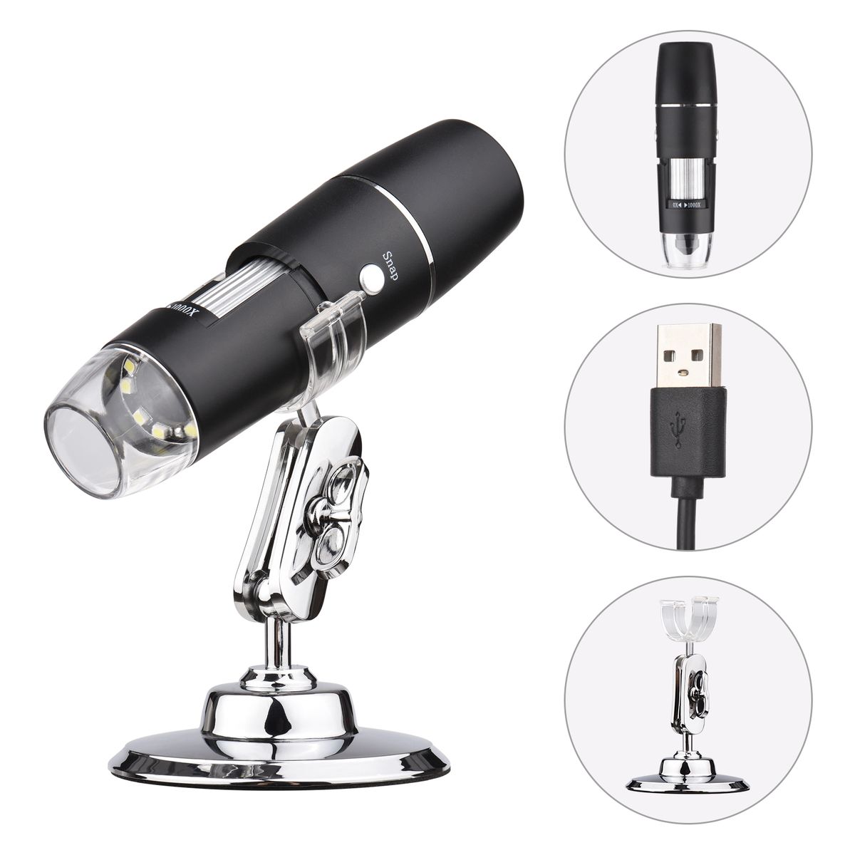 1000X WiFi Portable Mini Electronic Microscope Handheld