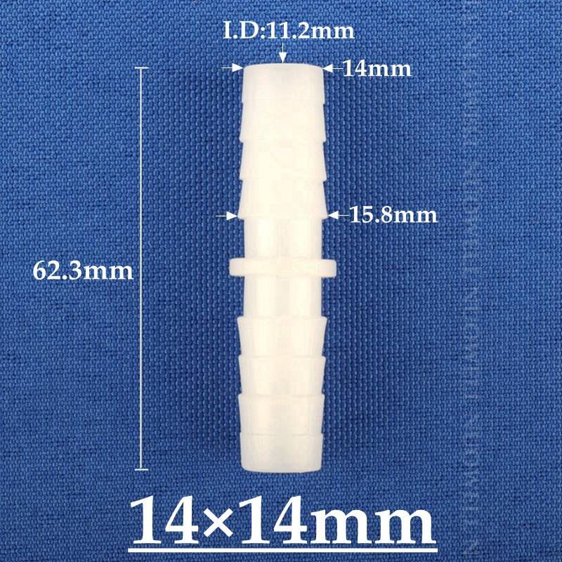 200~5pcs 3-14mm Food Grade PE Connectors Aquarium Fish Tank