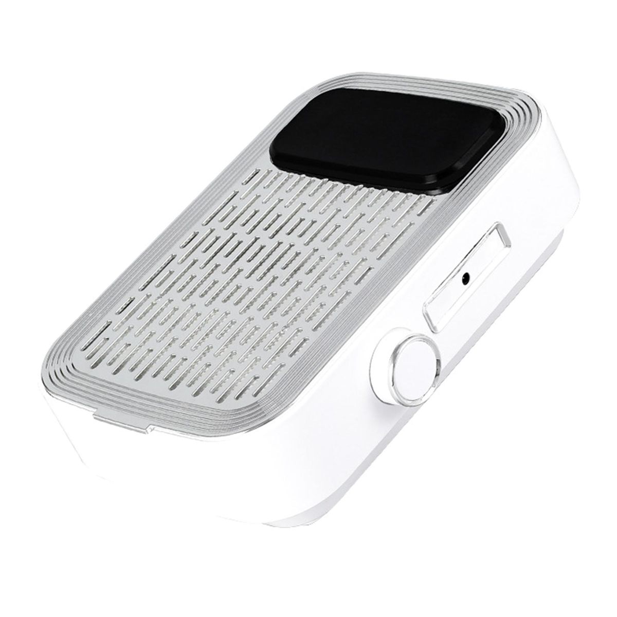 80W Electric Nail Dust Collector Vacuum Cleaner 2 Levels Adjustable Speed Nails Art Salon Tool with Strainer Mesh Built-in 2000mAh High Capacity Rechargeable Cell Portable