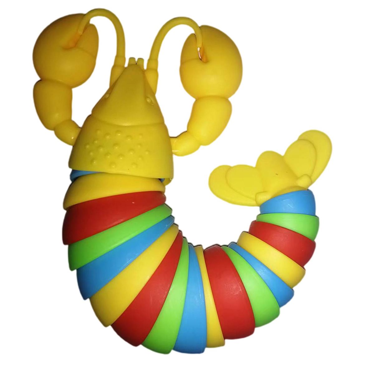 Decompression Toy Anti-Stress Decompression Crawfish Yellow