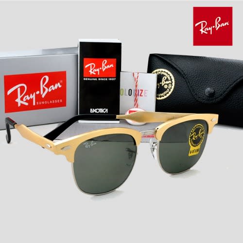 Clubmaster All Gold Frame - Gold