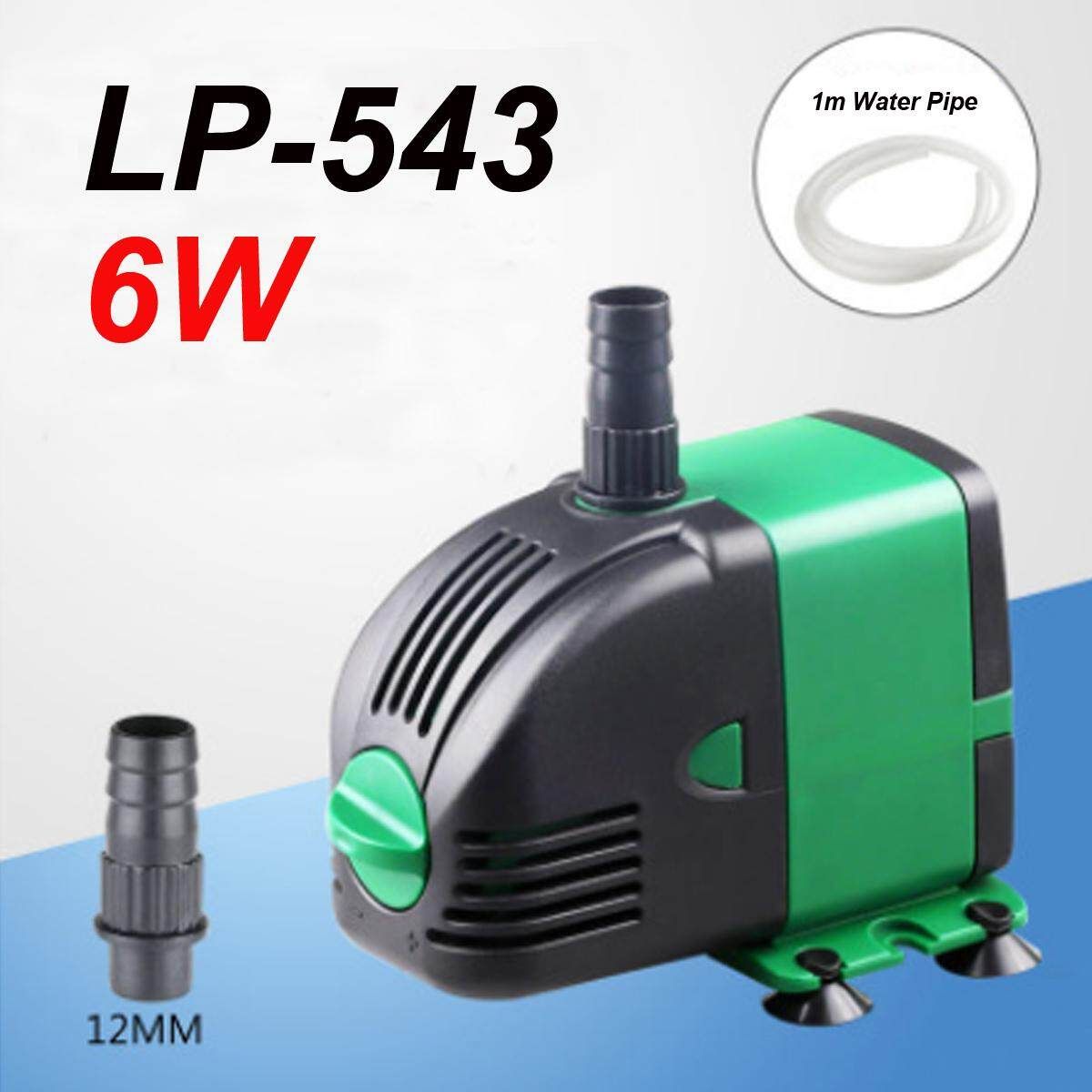 24W Energy Saving Submersible Water Pump Mute Cycle Fish Tank Aquarium Pond Fountain Submersible Pump With 1m Water Pipe LP-543 6W