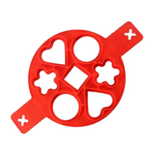 Flipping Fantastic Hash Browns  Egg Omelette And Pancake Maker Ring - 7 Shapes