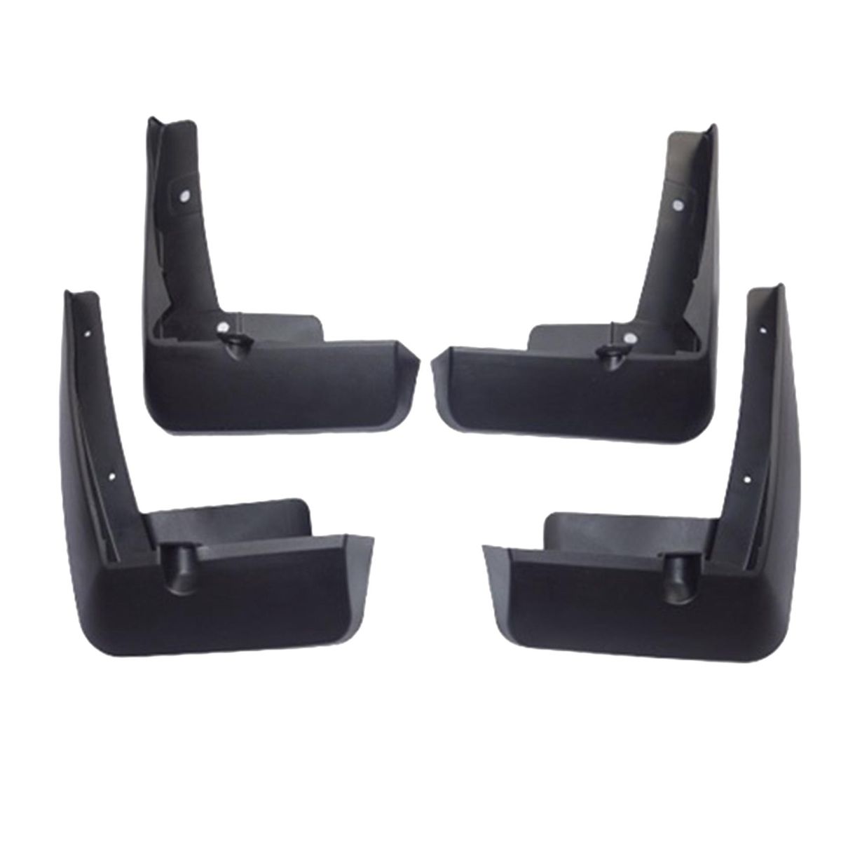 Black Car Wheels Mud Flaps Splash Guard Fender Cover for