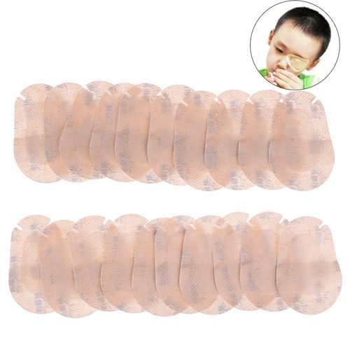 20PCS Soft Amblyopia Training Eyeshade Amblyopia Orthoptic Corrected Eye Patches Children Kids Occlusion  Lazy Eye Mask