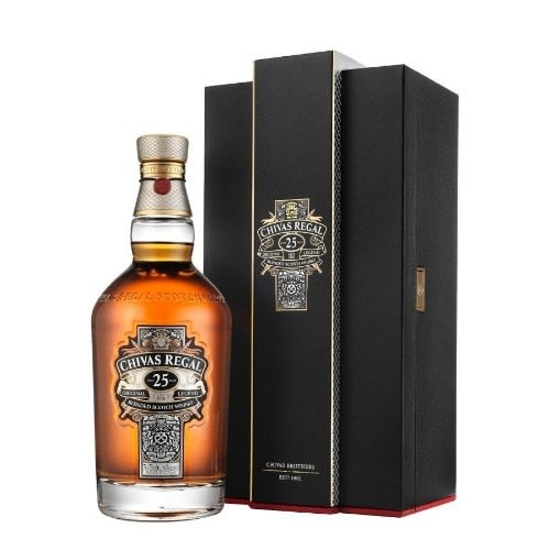 25 Years Whiskey -Single Bottle - 70cl