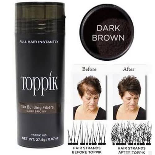 Hair Building Fibers&nbsp;- 27.5g - Dark Brown