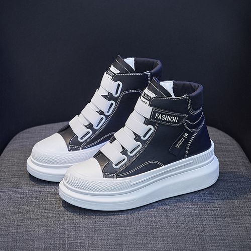 High-top Women's Shoes Inside High Flat Shoes