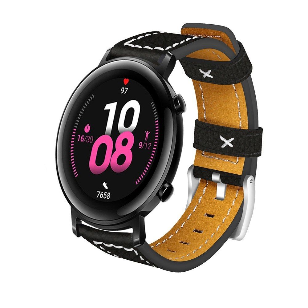 20mm Leather Watch Strap Quick Release Replacement Watchband