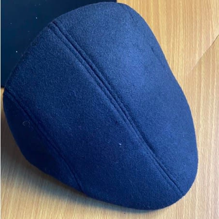 Simple Black Men's Light Weight Panama Hat