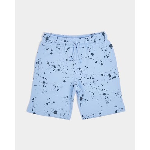 Print Fleece Shorts