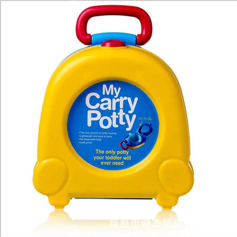 Fashion New Portable Baby Training Toilet Children Kid Travel Outdoor Potty Toy Average Size