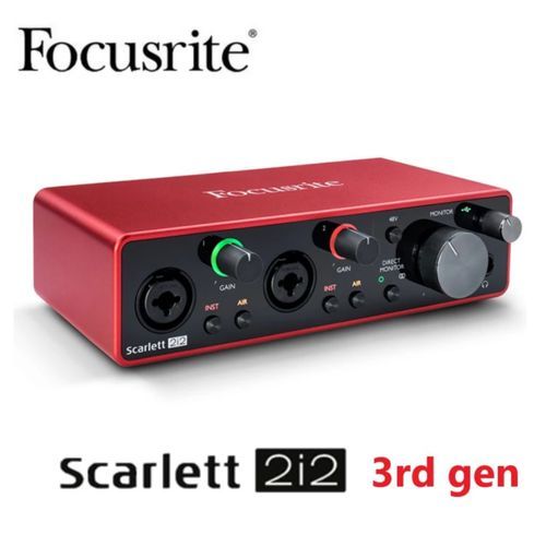 Scarlett 2i2 Third Generation