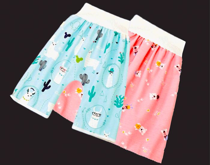 Reusable Baby/children Urine Absorber Diaper Short & Skirt