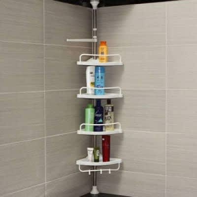 Corner Shelf-white