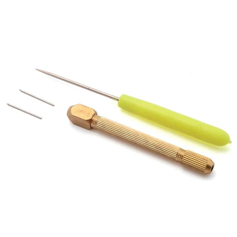 1set DIY Doll Hair Toll Set 0.6/0.8mm Doll Hair Rooting Reroot Rehair Tool Holder With 5 Extra Needles Reproduce Hair Doll Tool