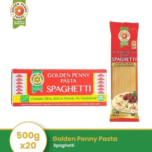 Golden Penny Pasta- Spaghetti - 500gx20
