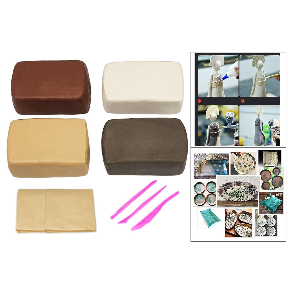 Polymer Clay Sculpture Soil Modelling Clay For School