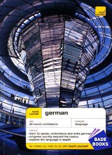 Teach Yourself German Complete Course Package