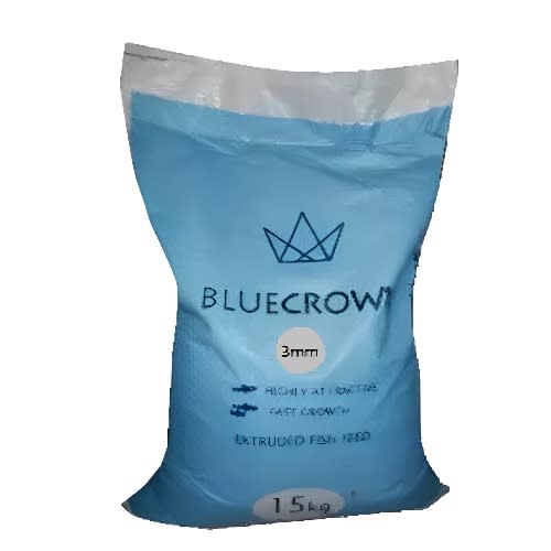 Blue Crown Catfish Feed - 3mm Grain Size Pellet - 15kg