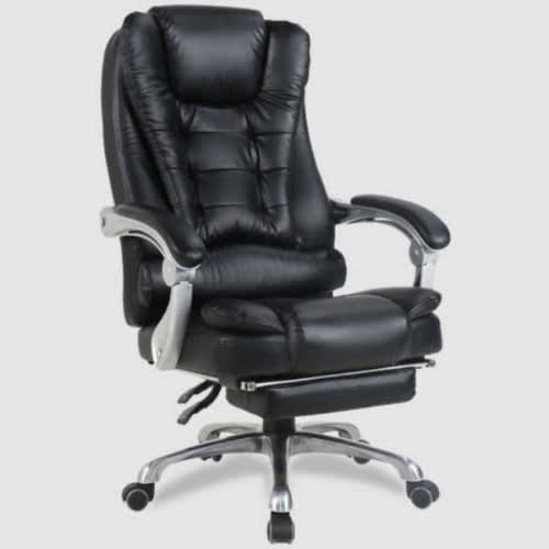 Executive Massage Recline Chair - Black