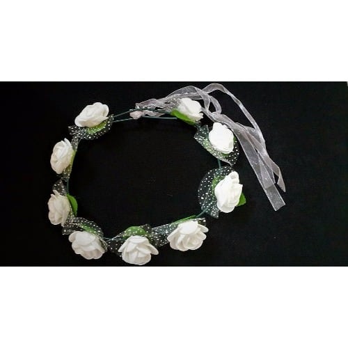 Bride To Be Caribbean Crown - Cream