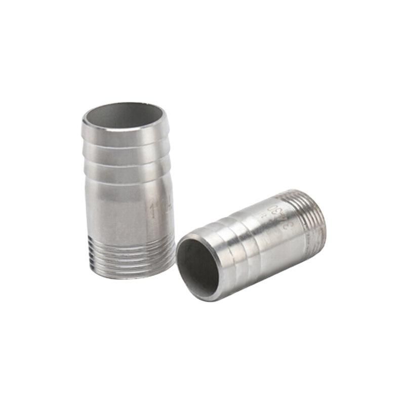 More Sizes 304 Stainless Steel Leather Pipe Connector Manufacturers Supply Valve Accessories Water Pipe Connector Quick Installation Leather Connector