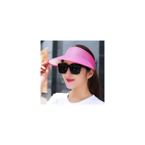 Ladies Sun Visor Hat - Pink