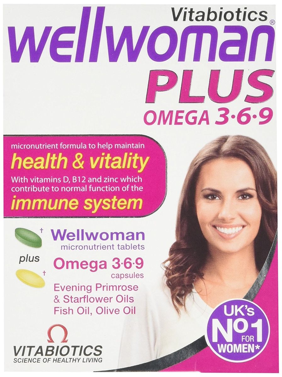 Wellwoman Plus Omega 3∙6∙9- 56 Tablets/Capsules