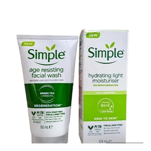 By 2 - Age Resisting Wash 150ml & Hydrating Light 125ml