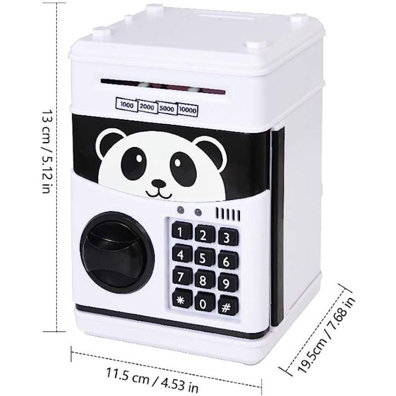 Piggy Bank for Kids, Electronic Pword Piggy Bank Kids Safe Bank Mini ATM Piggy Bank Toy for 3-14 Year Old Boys and Girls