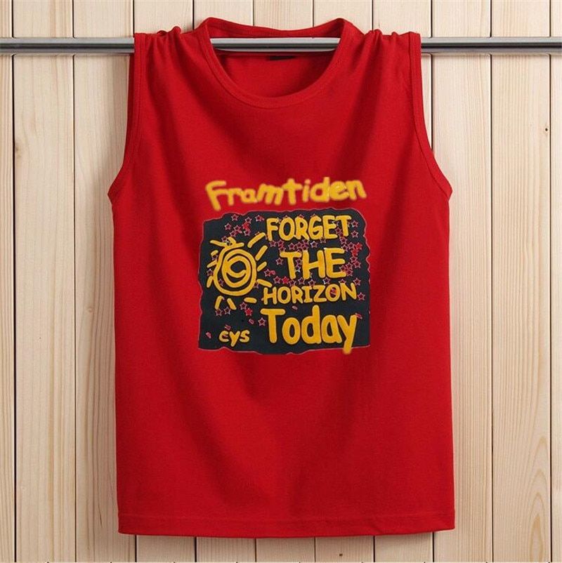 2019 Brand Men's Muslce Vest Tank Tops Bodybuilding Fitness Men Cotton Singlets Plus Size O-Neck Shirt Man Sleeveless Shirt(#Color 15) HON