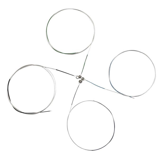 Full Size Viola Strings W/ End Ball 4Pcs/Set Nickel Plated Ball-end