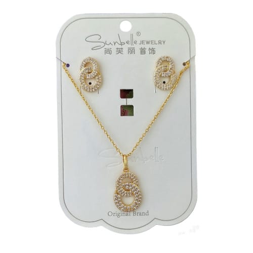 Gold Jewelry Set