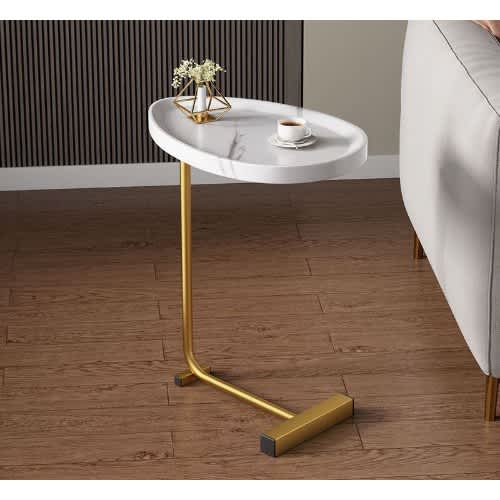 Nordic Style Side Stool -  White