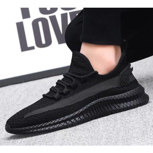 Unisex Sports Sneakers - Black