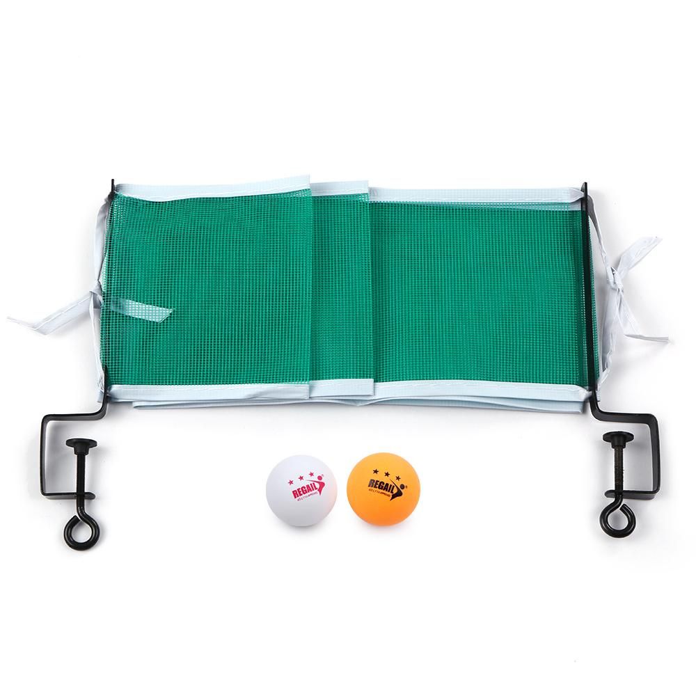 Table Tennis Set Table Tennis Net with 2 Ping Pong Balls and Posts