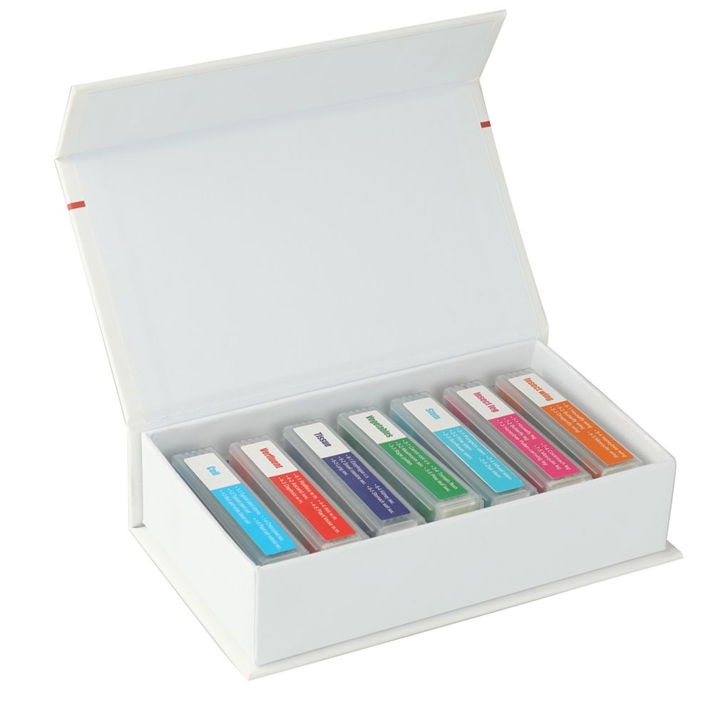 35 Piece Of Colorful Microscope Specimens Biological