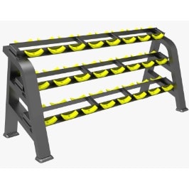 Beauty Dumbbell Rack - 3-tier - 12 pairs - Dft667